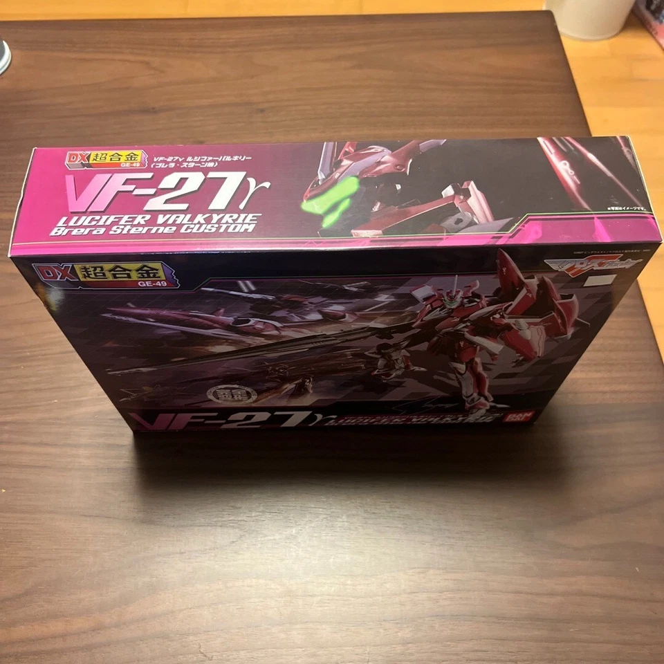 BANDAI DX Chogokin GE-49 Macross Frontier VF-27r Gamma Lucifer Valkyrie Brera Foto 3 de 4