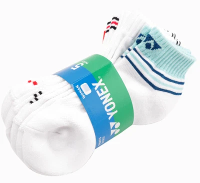 YONEX Women's Sports Socks Tennis Badminton 5 Pair Socks Set Casual NWT 99SN028F