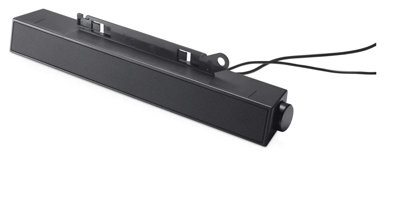 Dell  Soundbar Speakers Multimedia Attachable Sound Bar 10 Watt-image