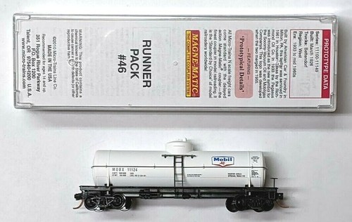 MTL Micro-Trains 06553120 Mobil Oil Company MOBX 11124 vagón tanque de cúpula única | Zustand: New