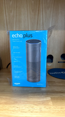 Amazon Echo Plus 1st Gen Music Speaker with Alexa Smart Home Hub Silver