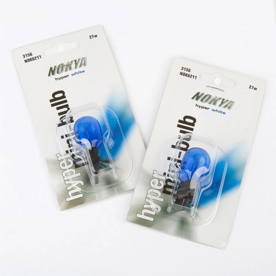 Nokya 3156 Nok6211 27W Blanco Dos Bombillas Luz de Señal de Giro Delantera Lámpara de Repuesto Foto 2 de 4