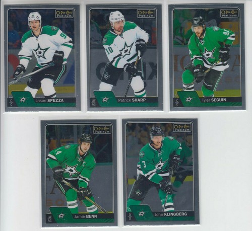 16/17 OPC Platinum Dallas Stars 5 Cards - Seguin Benn Spezza Klingberg Sharp - 第 1/2 張圖片