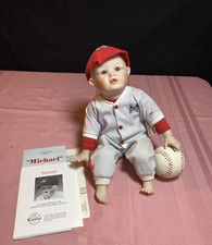 ASHTON DRAKE/KNOWLES/YOLANDA BELLO PORCELAIN & CLOTH  DOLL 