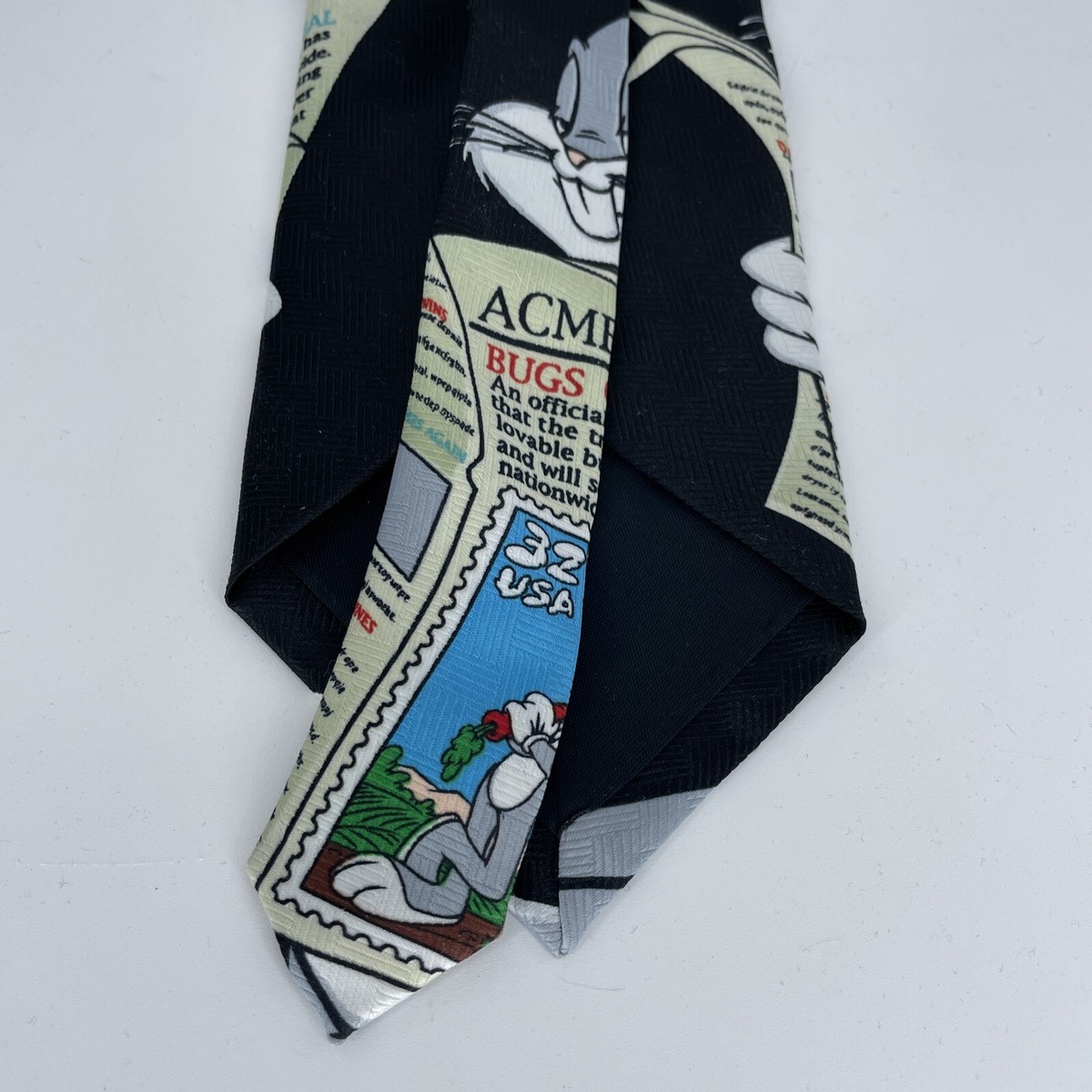 Cravate de la collection de timbres Looney Tunes - Imprimé