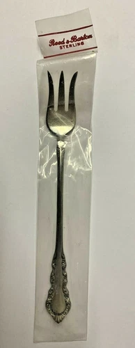 Reed & Barton "Georgian Rose" Sterling Silver .925 Cocktail Fork (New)