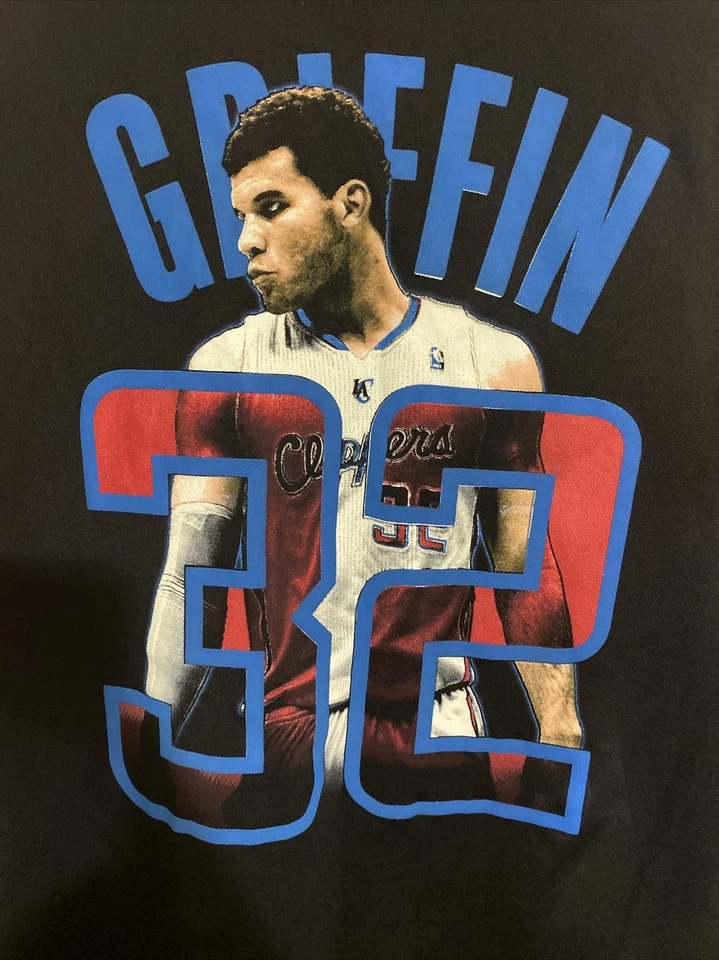 RARE Clippers Blake Griffin The Poster Child LA  Jersey! Collectable! Size L - Image 3 of 4