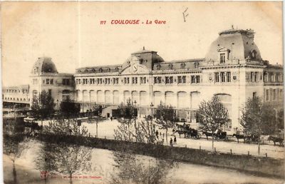 CPA AK TOULOUSE - La Gare (582589)