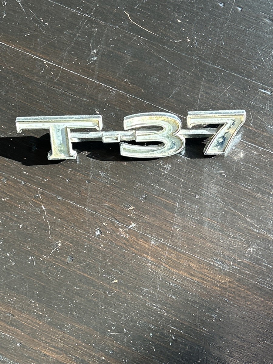 Pontiac OEM 1970 1971 GTO LeMans T-37 Rear Emblem Badge Logo