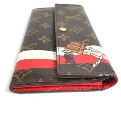 LOUIS VUITTON M60034 Porte-feuille Sara long wallet, flap