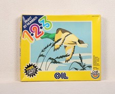 Vintage Paint by Number Kit 1980s "Mallard Duck" Craft Master Bird Ducks