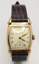 Vintage Bulova manual wind watch works