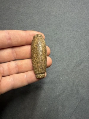 Indian Artifact Bar Weight Native American Artifacts Arrowhead - Image 1 of 4