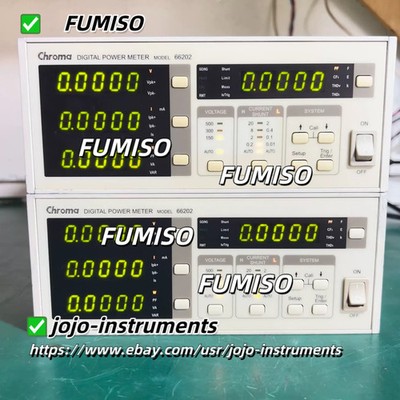 1pcs USED Chroma 66202 DIGITAL POWER METER MODEL 66202 #Good function*jo