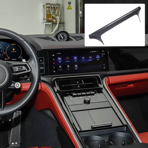 Real Carbon Fiber Center Upper Air Outlet Trim For Porsche Panamera 972 2024+ - Bild 13 von 20