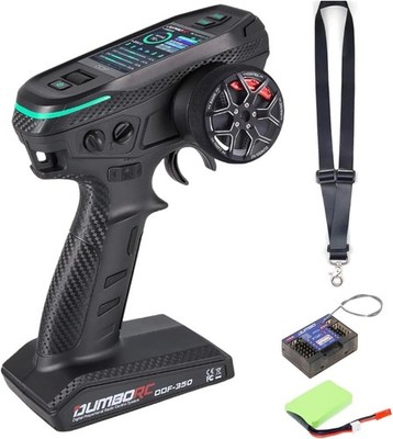 DDF-350 RC 10 Channel Transmitter Receiver with Gyro Digital Screen Set