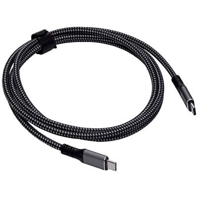 Akyga USB-Kabel Thunderbolt Stecker Thunderbolt Stecker 1.50 m Schwarz AK-USB-34