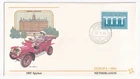 STAMP EUROPA BRIDGE  "NETHERLANDS" "1907 SPYKER" 1984 FIRST DAY COVER