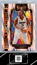 2024 Panini Select WNBA #11 Tina Charles Unstoppable Prizms Flash