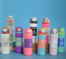 New 24✨32oz Owala Urban Outfitters Exclusive Tied Ture FreeSip Blue Bow Bottle