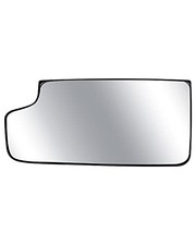 Driver Side Lower Heated Mirror Glass Fit for Chevy Silverado GMC Sierra Left