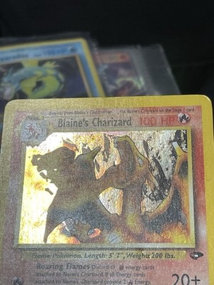 Pokémon Blaine's Charizard 2/132 Gym Challenge Holo Rare Unlimited