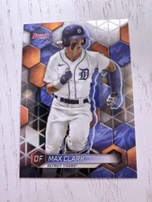 2024 BOWMAN'S BEST MAX CLARK RC #TP-23 DETROIT