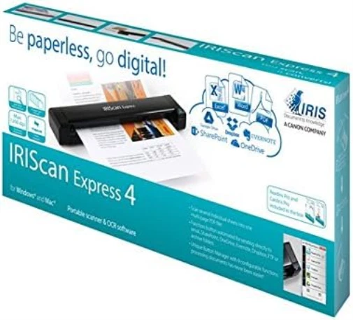 IRIScan - Express 4 Portable Scanner Compatible With Windows/Mac/Linux Sca - Image 2 of 3