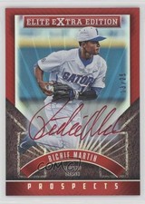 2015 Panini Elite Extra Edition Prospects Red Ink 13/25 Richie Martin Auto 2oe