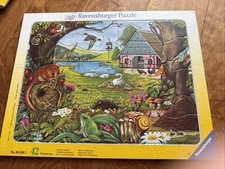 RAVENSBURGER PUZZLE 1983 Forest Animals GERMANY 42 PCS CLEAN France