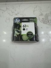 HP 61XL Black Ink Cartridge   Black Noir-Genuine OEM   Exp. FEB 2017