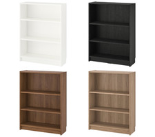 Libreria IKEA BILLY 80x106 cm ripiano portaoggetti vetrina effetto legno