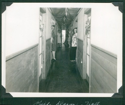 1945 WII Hickam Field, Honolulu Hawaii 4x5 Photo Depot village women's dorm