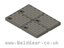 Modular Welding Table (800x600 or other), Jig, MIG, TIG, Fabrication, M8 & 16D