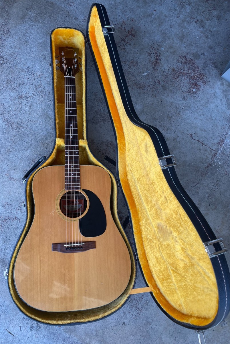 Vintage Gibson Blue Ridge Custom Acoustic Guitar USA Original Case