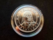 I Grandi Protagonisti Del Millennio Moneta Madre Teresa 1910 - 1997