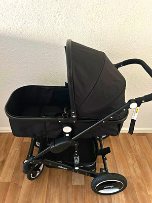 Kiduku 3-in-1-Kinderwagen in gutem Zustand.
