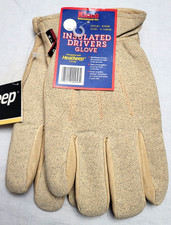 Kinco 94HK-XL Men's Lined Grain Suede Pigskin Gloves, Heat Keep Lining, X-Large