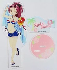 Puella Magi Madoka Kyoko Sakura Acrylic Stand 10th Anniversary Limited