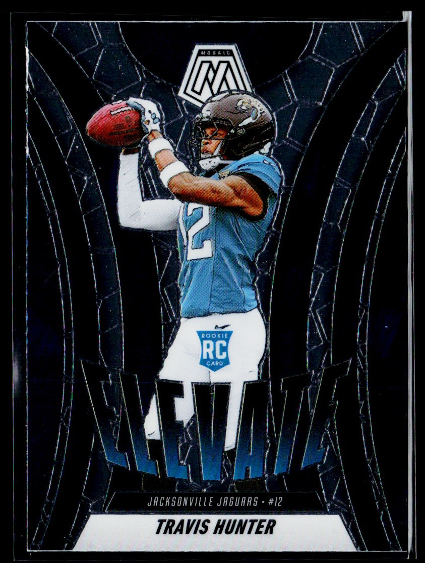 2025 Panini Mosaic #1 Travis Hunter Elevate Jacksonville Jaguars