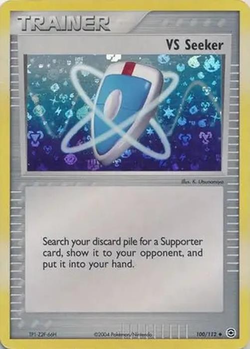 VS Seeker - 100/112 - Pokemon Ex FireRed LeafGreen Reverse Holo NM