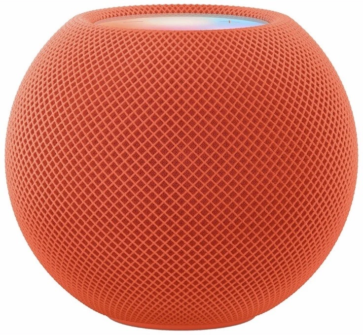 ORIGINAL APPLE HOMEPOD MINI SMART INTELLIGENT ASSISTANT SIRI LAUTSPRECHER ORANGE