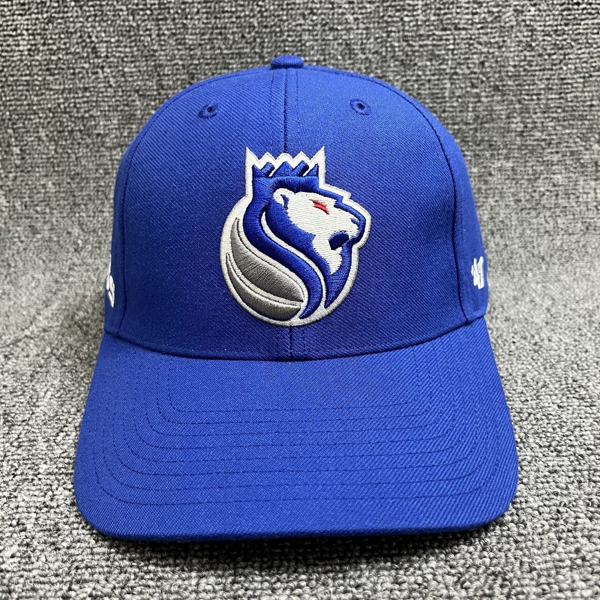 '47 Brand Los Angeles Kings NHL Snapback Hat Royal Blue Crowned Lion Logo New