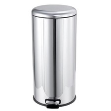 30L Rectangular Bin – Stainless Steel Kitchen Pedal Bin.Waste Bin With Close Lid