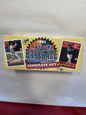 1995 Bazooka Baseball Complete Factory Set Sealed 1-132 Plus 5 Red Parallel
