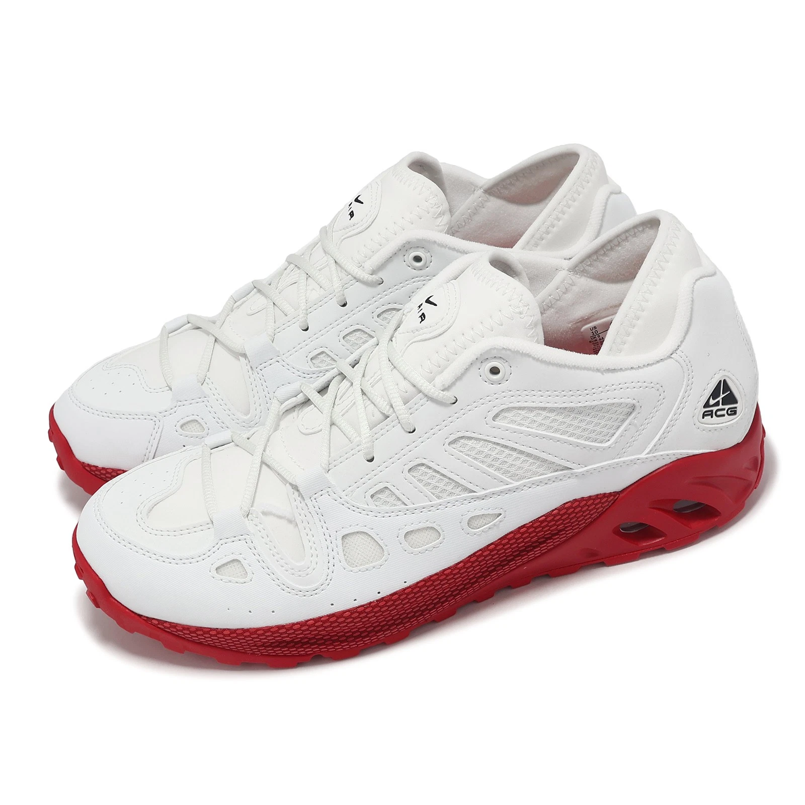 Nike ACG Air Exploraid White Gym Red Men Trail Running Shoes Sneakers FJ1920-101