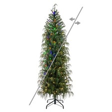 Vickerman 6' Norfolk Pine Artificial Pre-Lit Christmas Tree, 250 LED Color