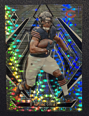 Panini 2024 Phoenix Football D'Andre Swift #30 Pulsar /200 Chicago Bears