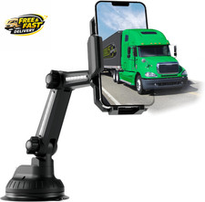 Phone Mount for Truck Phone Holder for Truck - Heavy Duty Super Suction Cup, Mob