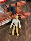 Vintage Kenner Star Wars 1977 Luke Complete RAISED BAR CHINA With Speeder Combo